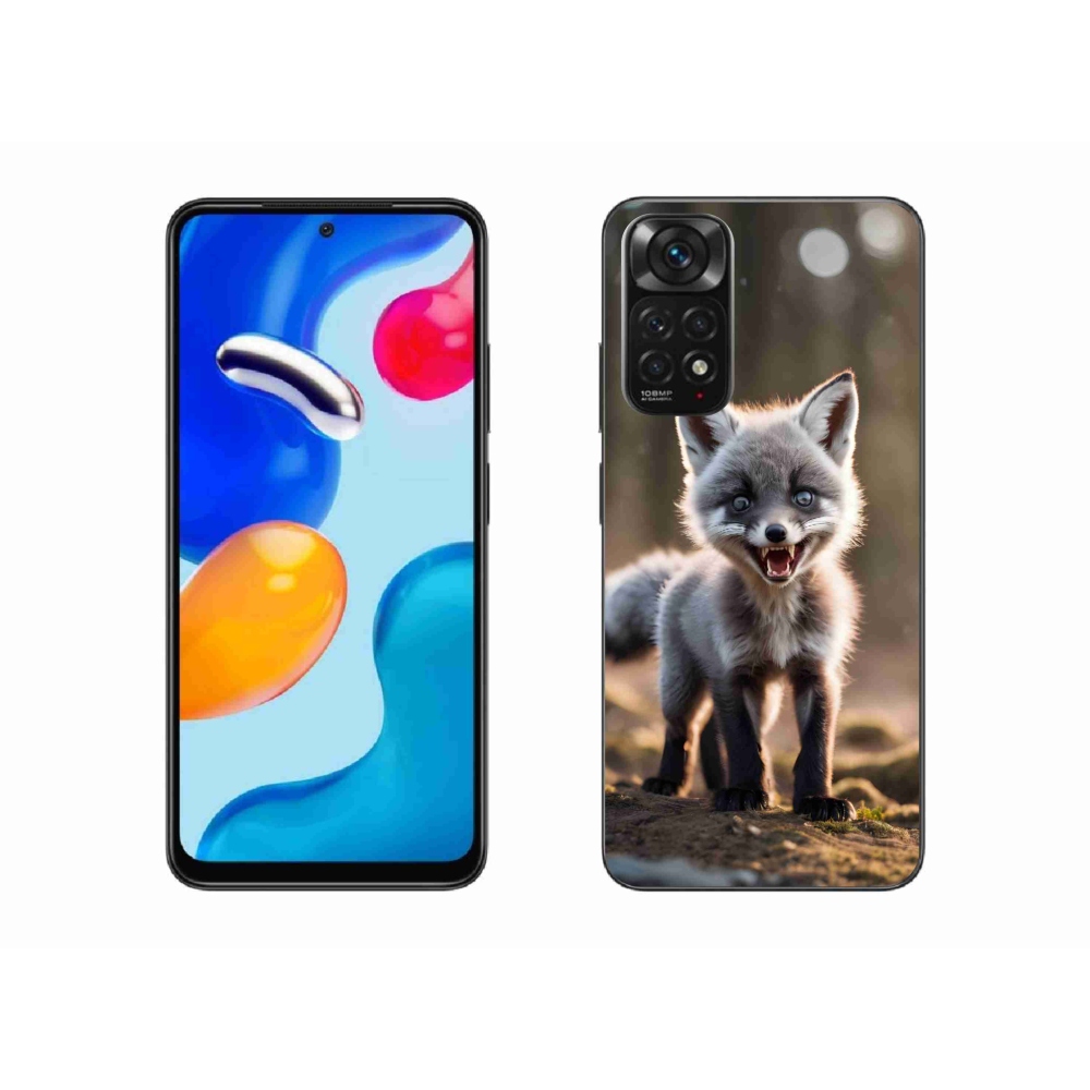 Gél borítás mmCase a Xiaomi Redmi Note 11S 4G-hez - angry fox