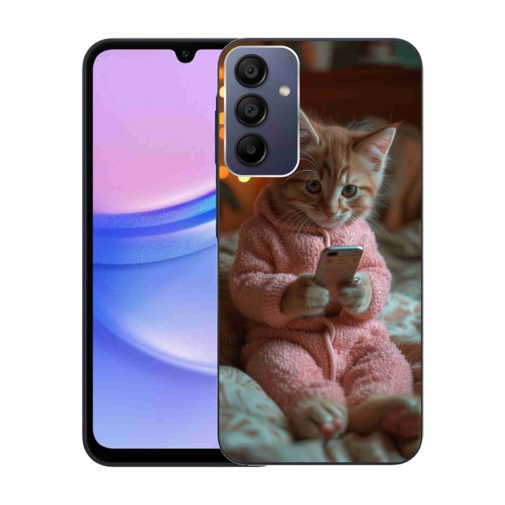 Gél védőhuzat mmCase Samsung Galaxy A15 4G/5G - baba mobilhoz