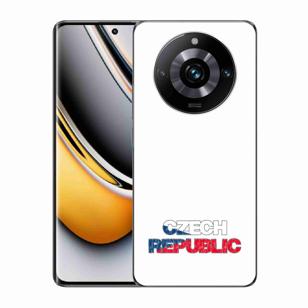 Gél borítás mmCase a Realme 11 Pro/11 Pro+ készülékhez - Csehország fehér háttér