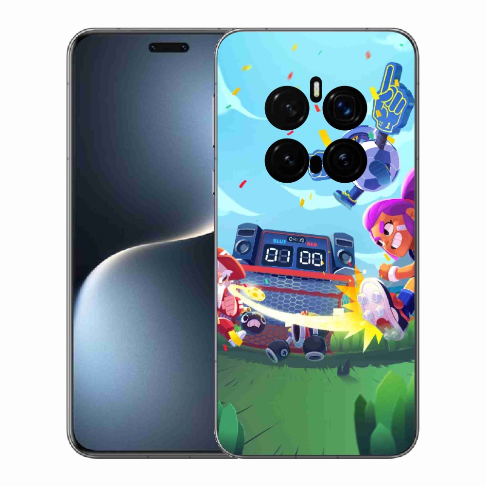 Gél borítás mmCase a Honor Magic 7 Pro 5G számára - verekedés csillagok 1