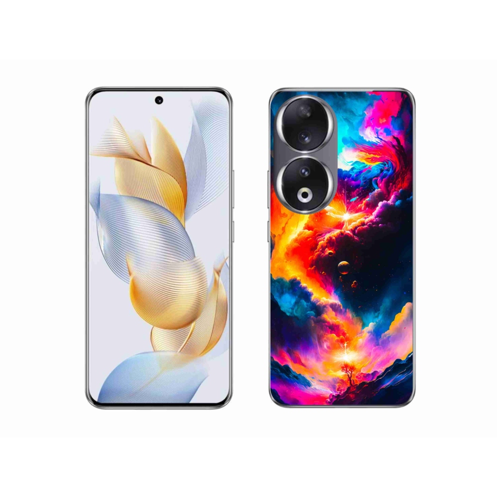 Zselés borítás mmCase a Honor 90-hez - absztrakt motívum