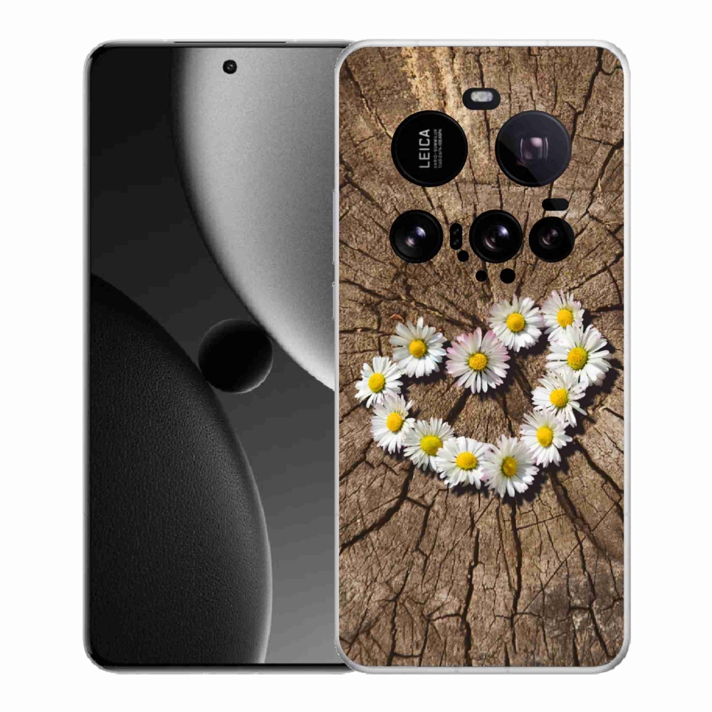 Gél borítás mmCase a Xiaomi 15 Ultra számára - Százszorszép szív