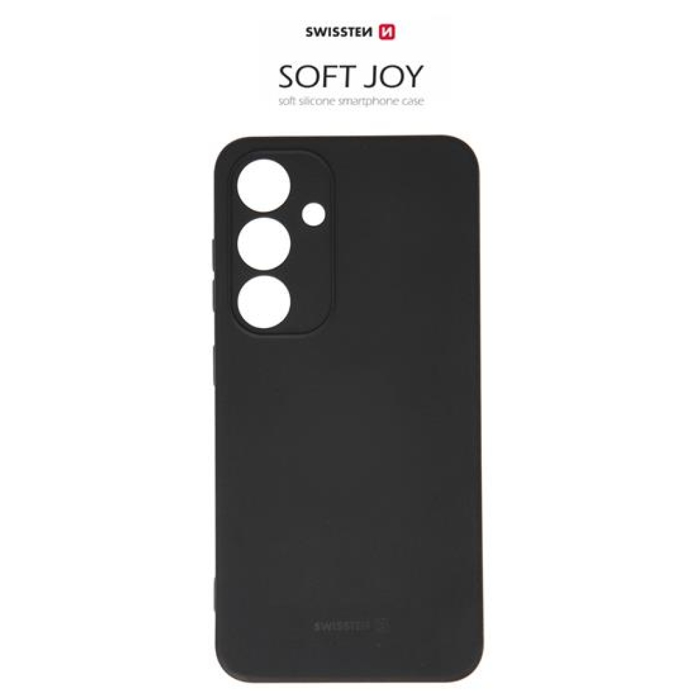 Gél tok Swissten Soft Joy a Samsung Galaxy A56 5G készülékhez - fekete