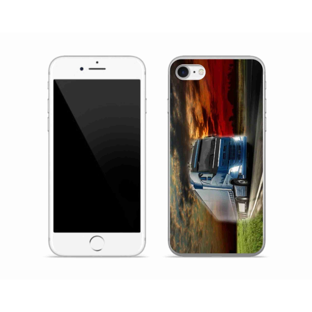 Zselés borítás mmCase iPhone SE (2020) - teherautó 4