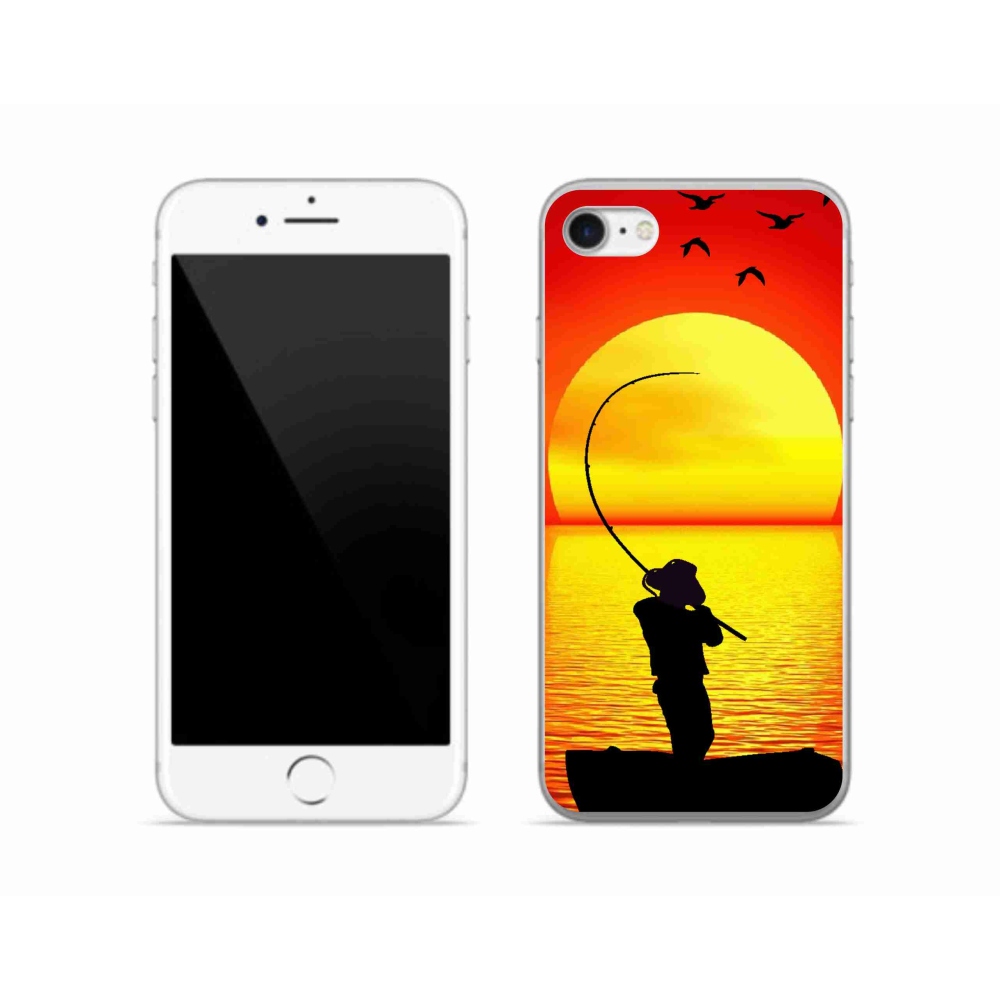 Gél védőburkolat mmCase iPhone SE (2020) - Horgászat