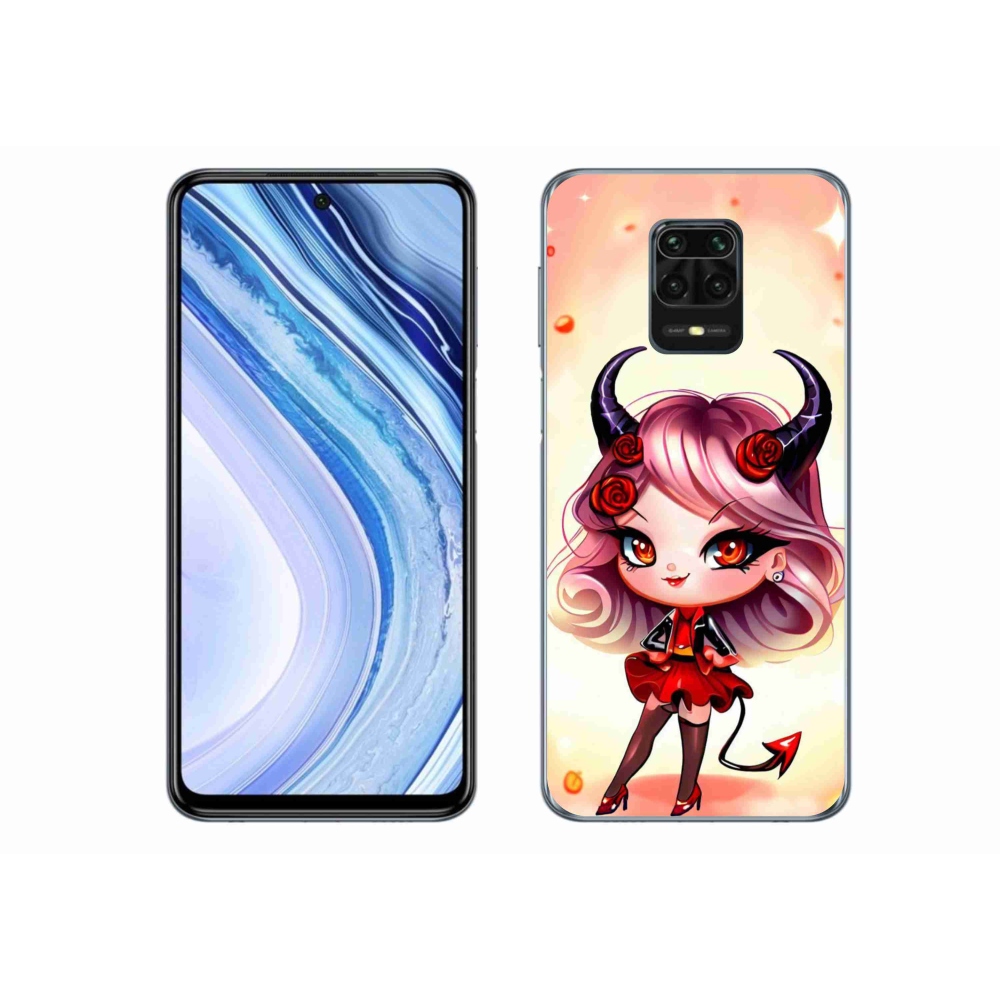 Gél borítás mmCase a Xiaomi Redmi Note 9 Pro-hoz - rajzfilm ördög