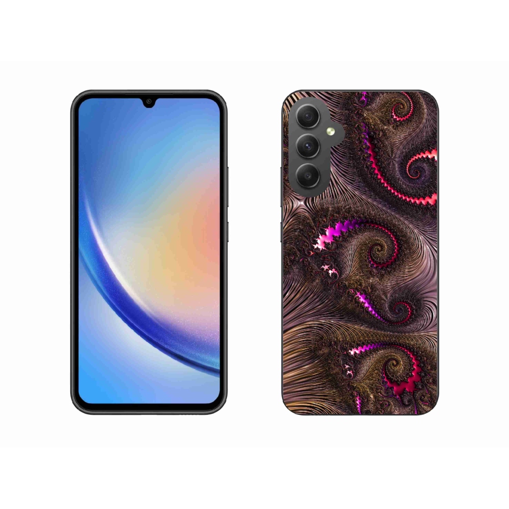 Zselés borítás mmCase Samsung Galaxy A34 5G - absztrakt motívum 24