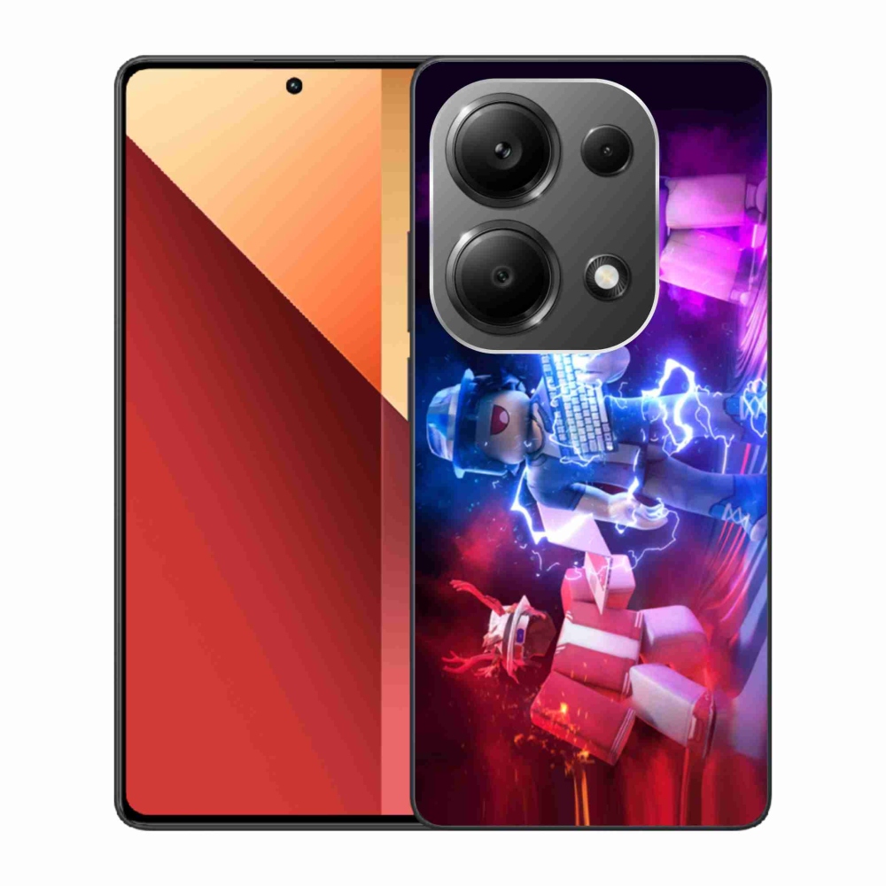 Gél borítás mmCase a Xiaomi Redmi Note 13 Pro 4G/Poco M6 Pro számára - roblox