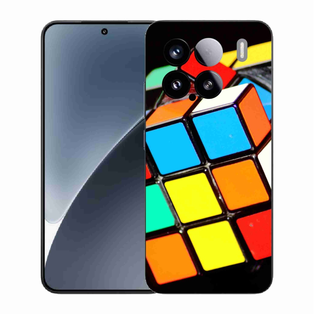 Gél borítás mmCase a Xiaomi 15-öshöz - Rubik-kocka