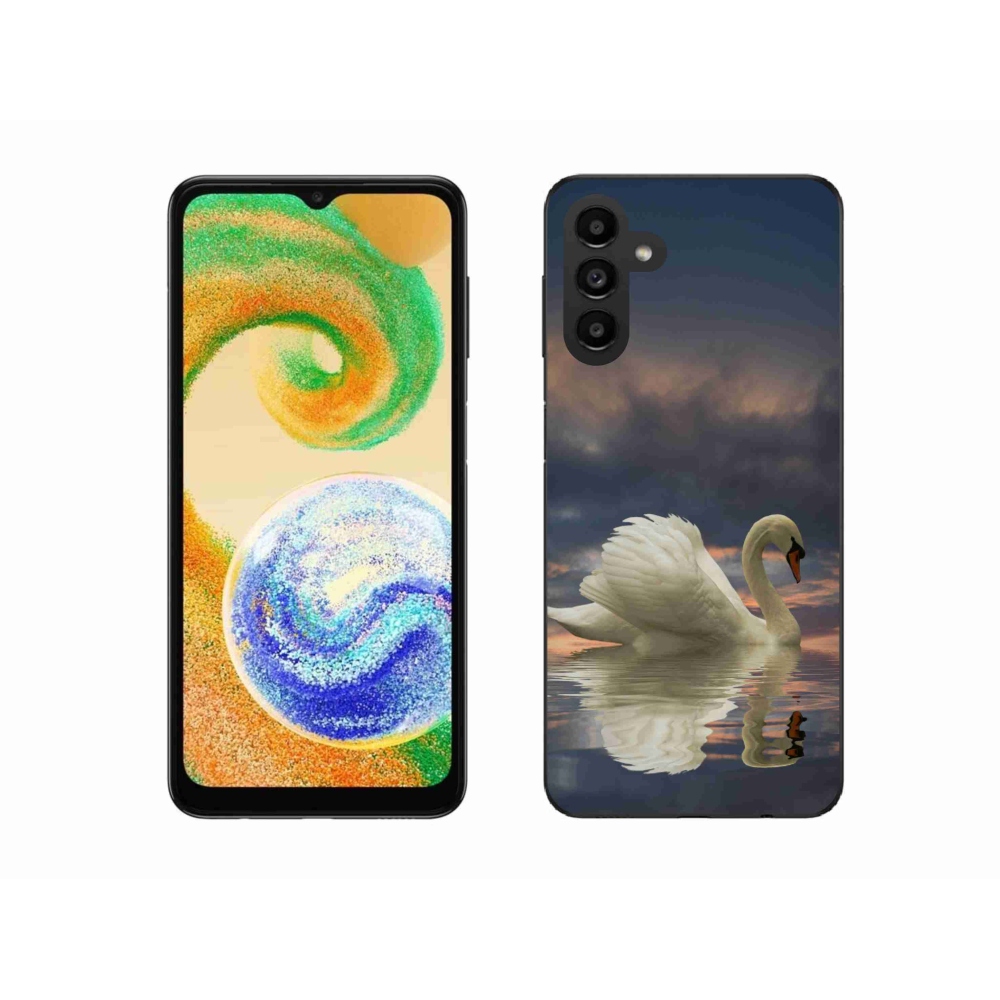 Zselés borítás mmCase Samsung Galaxy A04s (164.7x76.7x9.1mm) - hattyú