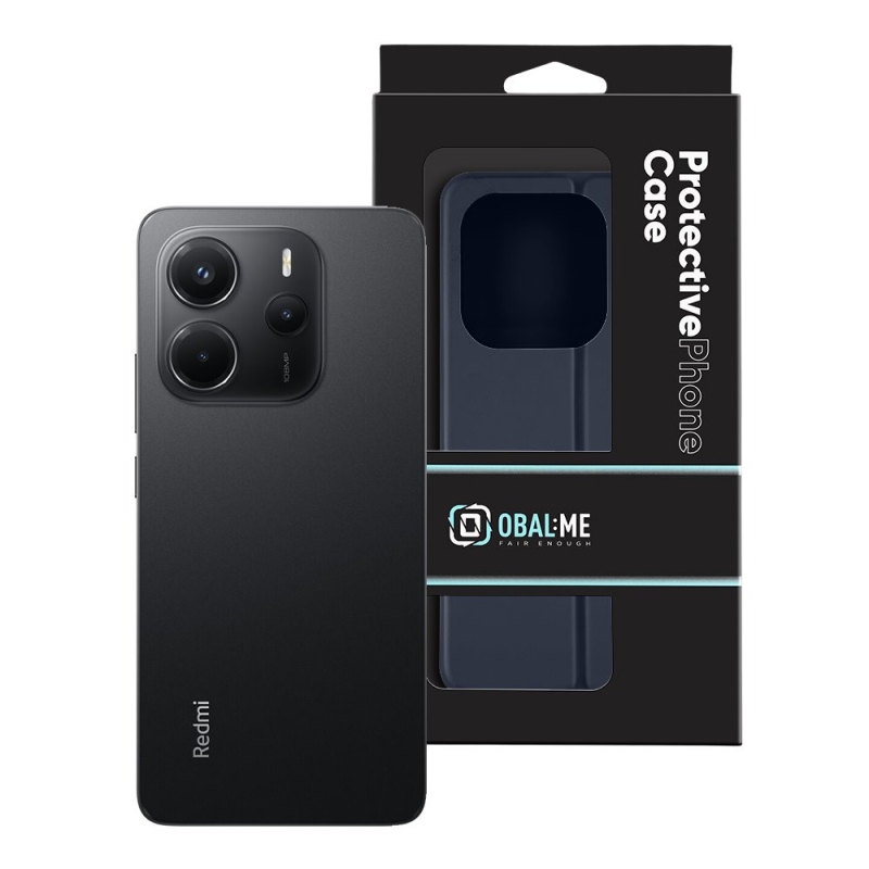 Csomag:ME SmoothTouch tok Xiaomi Redmi Note 14 4G sötétkékhez