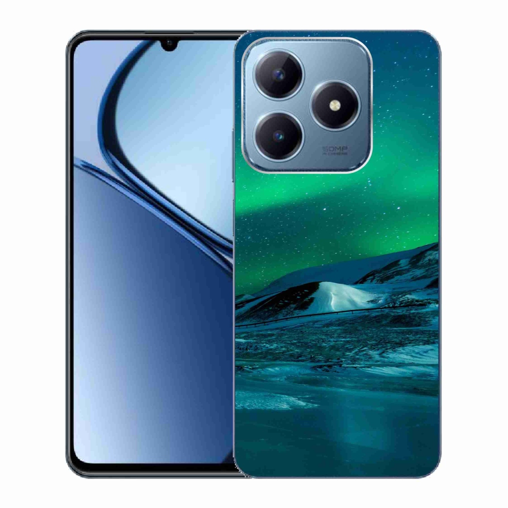 Gél borítás mmCase a Realme C63 készülékhez - sarki fény