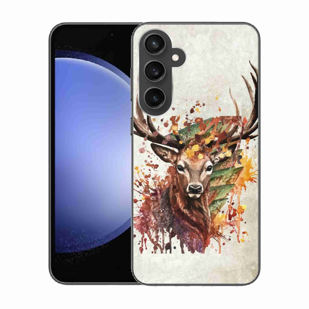Gél tok mmCase a Samsung Galaxy S23 FE készülékhez - szarvas 1