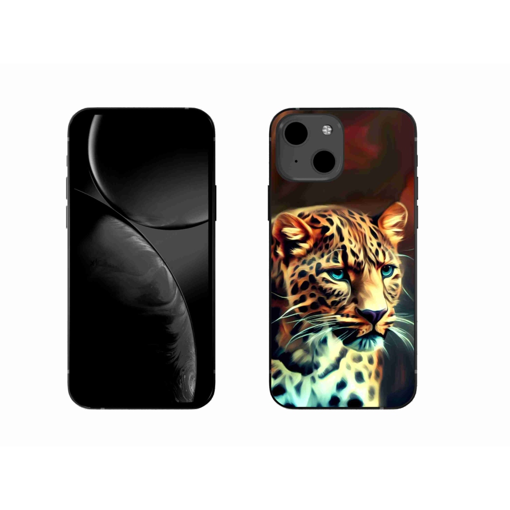 Zselés borítás mmCase iPhone 13 6.1 készülékhez - leopárd
