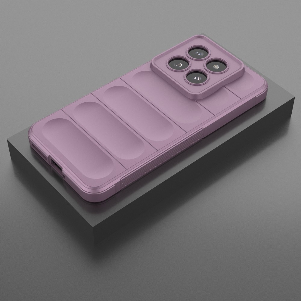 Rugg tartós zselés tok Xiaomi 14 Pro - világos lila