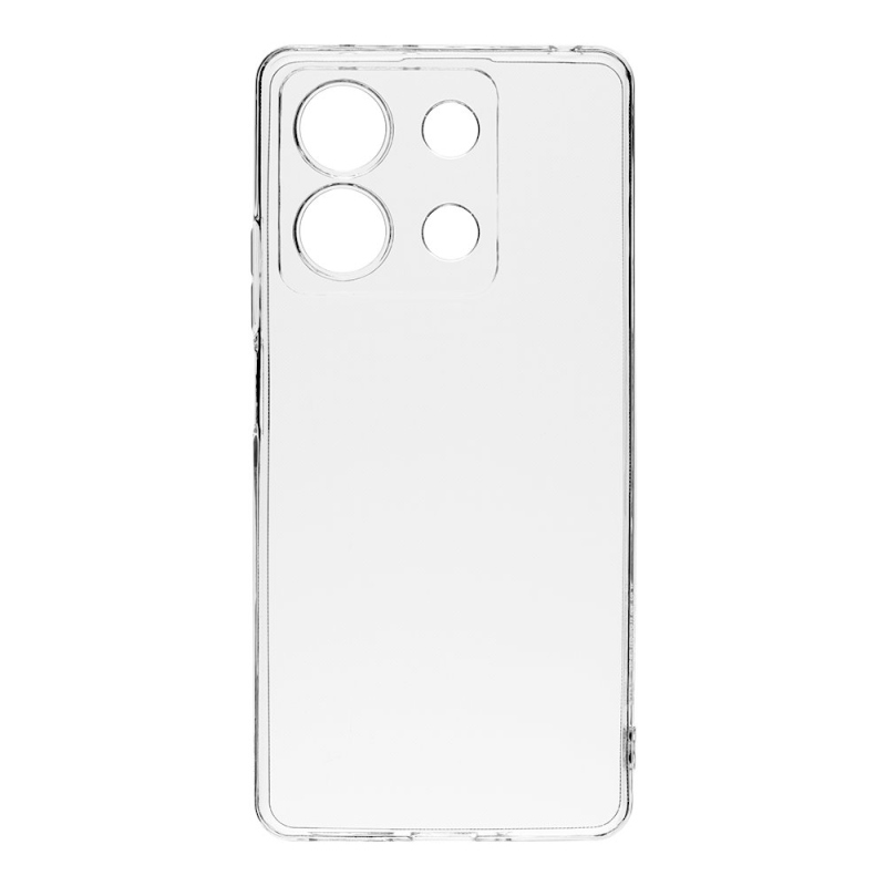 Taktikai TPU borítás a Xiaomi Redmi Note 13 5G számára Átlátszó