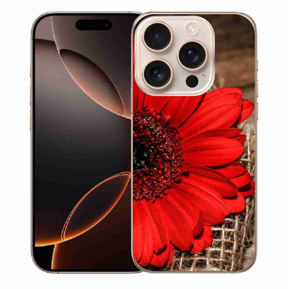 Gél borítás mmCase iPhone 16 Pro Max készülékhez - gerbera