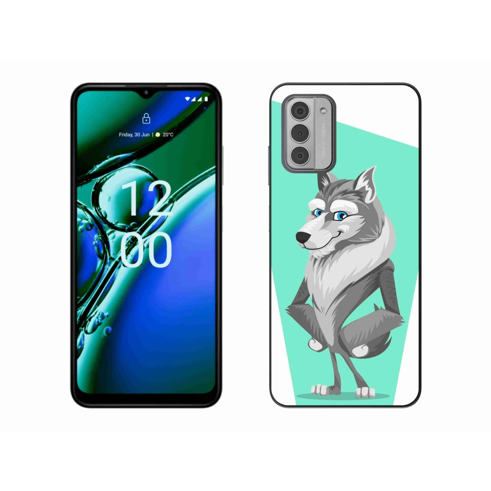 Zselés borítás mmCase a Nokia G42 készülékhez - rajzfilmfarkas