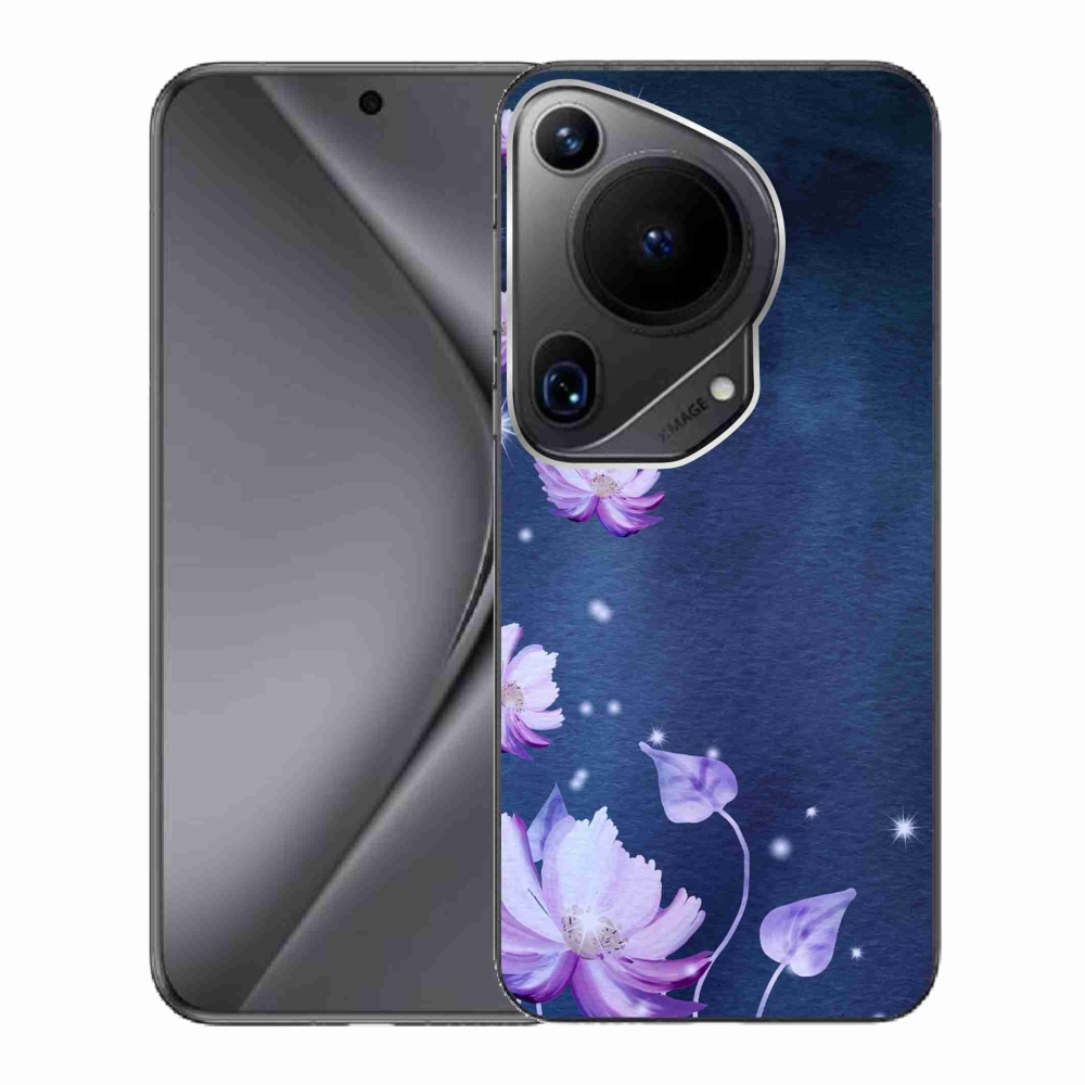 Gél tok mmCase a Huawei Pura 70 Ultra számára - hulló virágok
