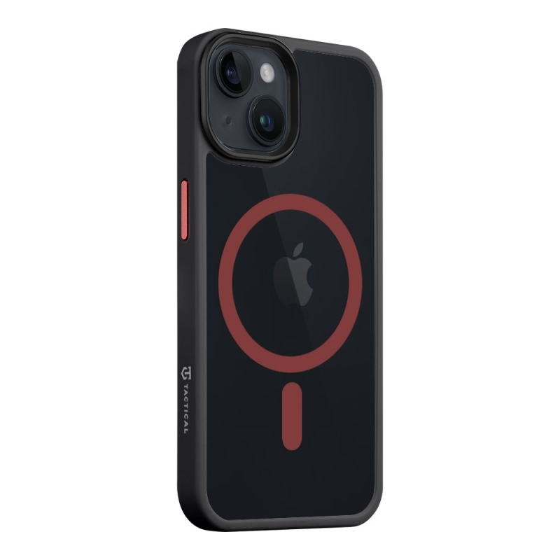 Taktikai MagForce Hyperstealth 2.0 borító iPhone 14 fekete/piroshoz