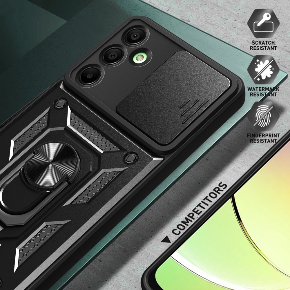 Csúszásálló borítás Samsung Galaxy A16 4G/5G készülékhez - fekete