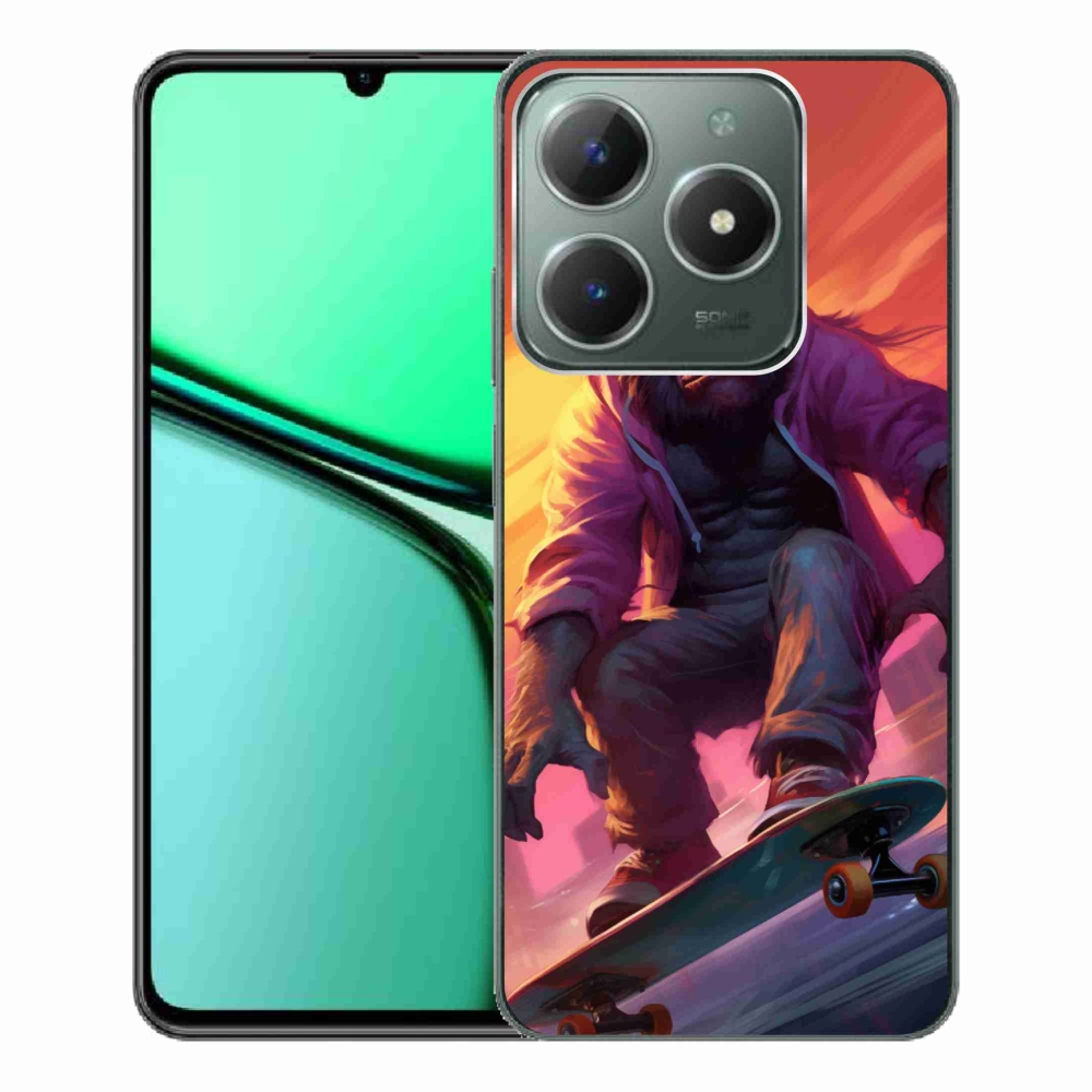 Gél borítás mmCase a Realme C61 készülékhez - gorilla gördeszkán