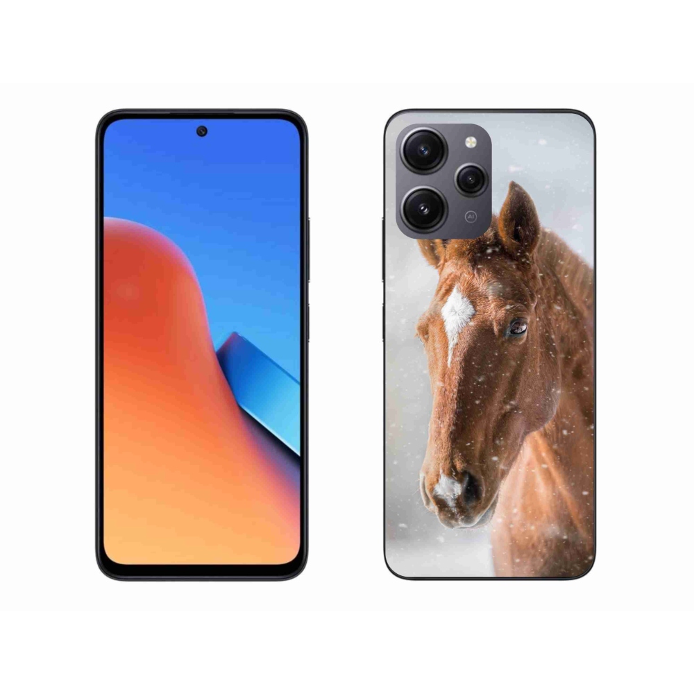 Gél borítás mmCase a Xiaomi Redmi 12-hez - barna ló 2