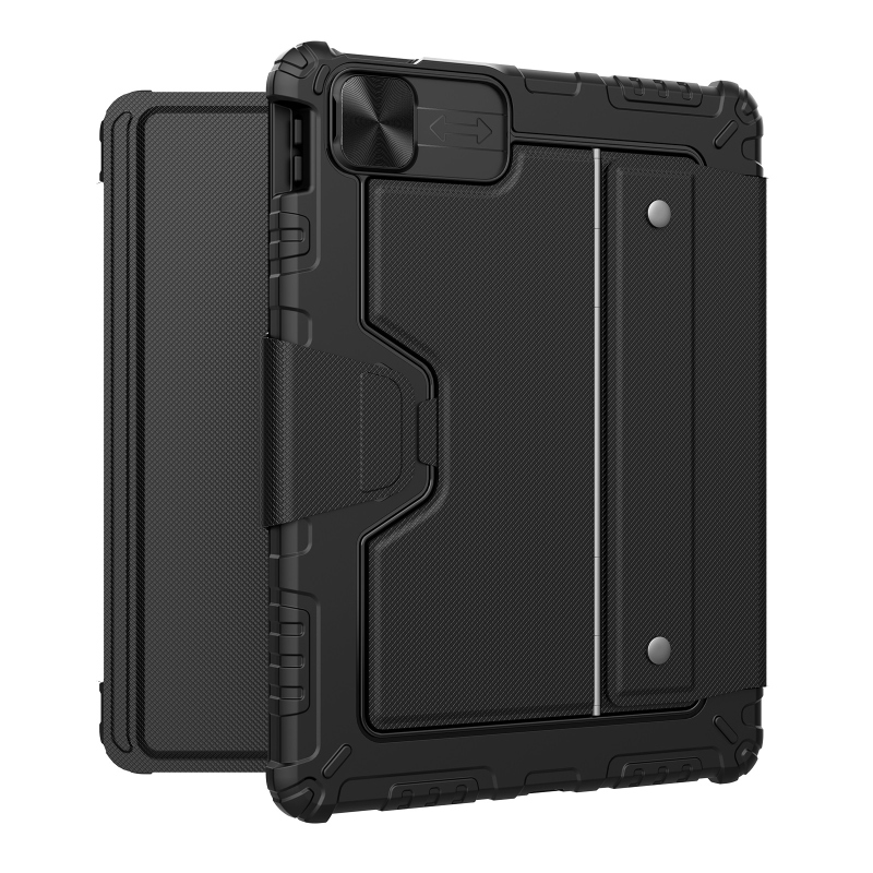 Nillkin Bumper Combo billentyűzet tok (háttérvilágításos verzió) iPad Air 10.9 2020/Air 4/Air 5/Pro 11 2020/2021/2022 Fekete