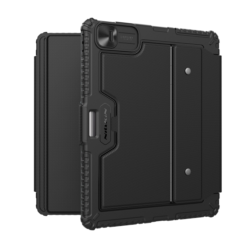 Nillkin Bumper Combo billentyűzet tok (háttérvilágításos verzió) iPad Pro 13 2024 Fekete