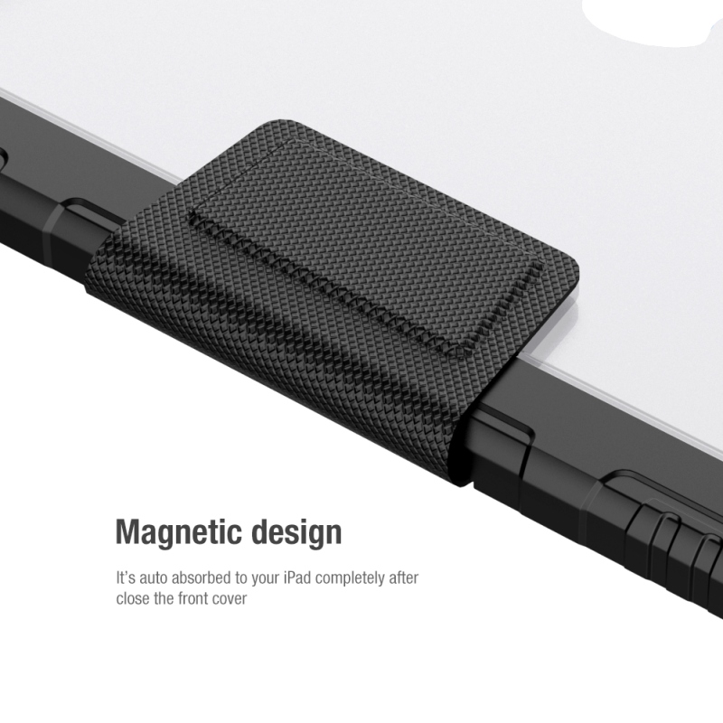 Nillkin Bumper PRO védőállvány tok iPad Pro 12.9 2020/2021/2022 iPad Pro 12.9 2020/2021/2022 Fekete