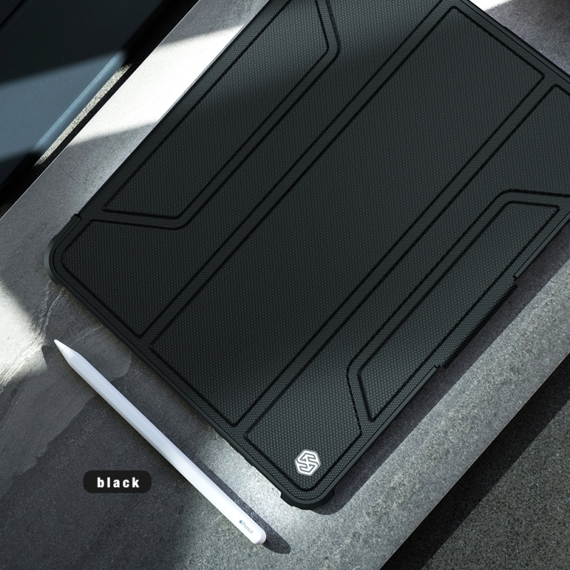 Nillkin Bumper PRO védőállvány tok iPad Pro 12.9 2020/2021/2022 iPad Pro 12.9 2020/2021/2022 Fekete
