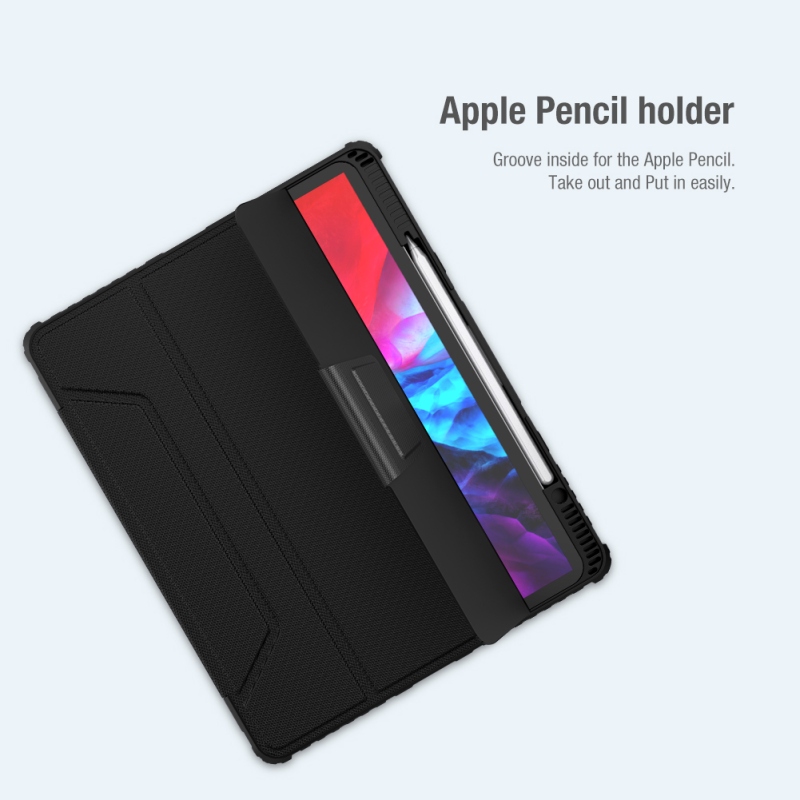 Nillkin Bumper PRO védőállvány tok iPad Pro 12.9 2020/2021/2022 iPad Pro 12.9 2020/2021/2022 Fekete