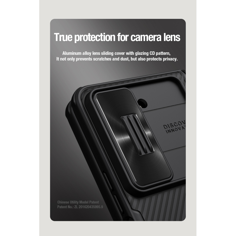 Nillkin CamShield FOLD Slot+Stand Back Cover for Samsung Galaxy Z Fold 5 Fekete fekete
