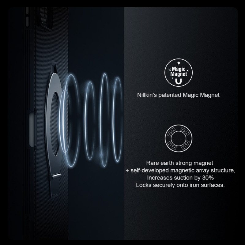 Nillkin CamShield Pad hátlap iPad Pro 13 2024 fekete