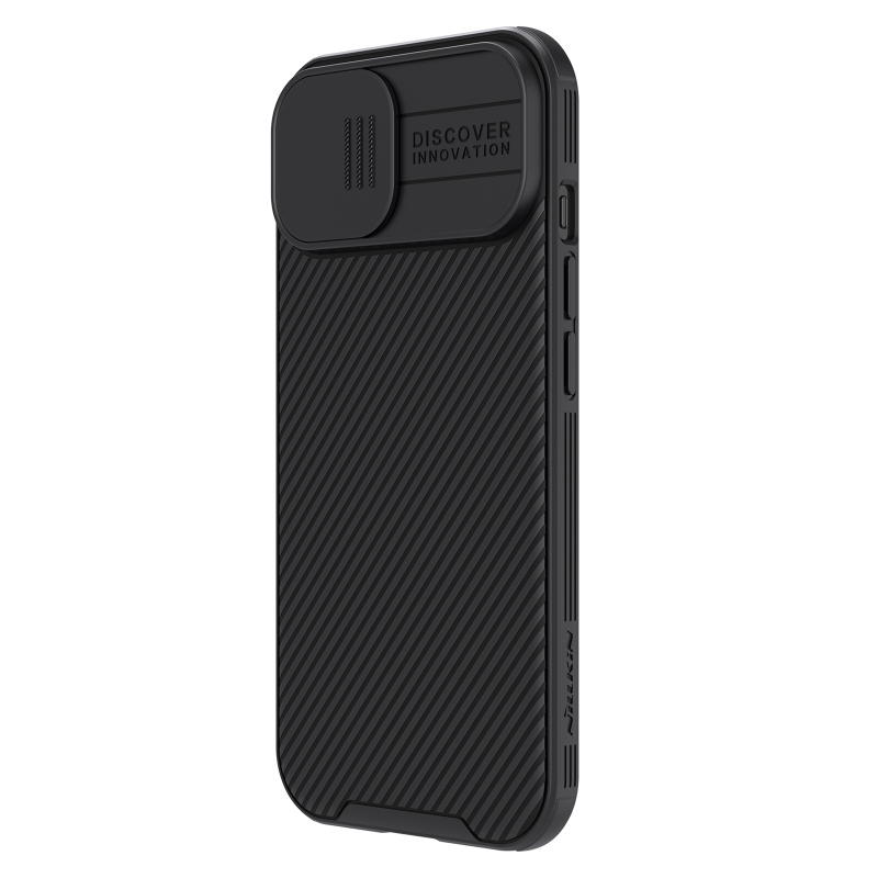 Nillkin CamShield PRO mágneses hátlap Apple iPhone 15 Fekete