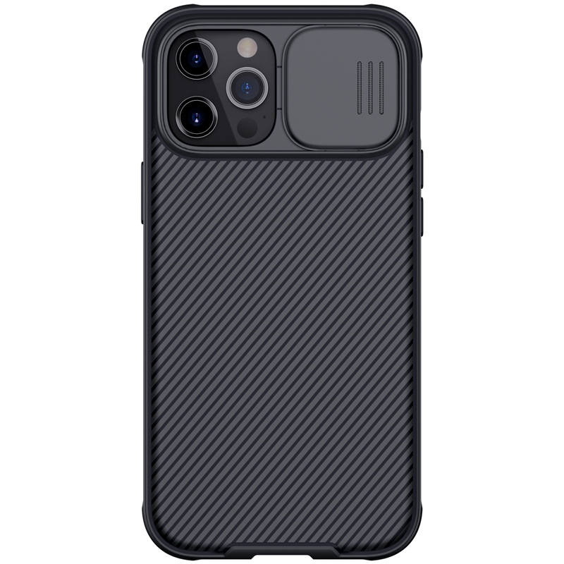 Nillkin CamShield PRO hátlap az Apple iPhone 12 Pro Max 6.7 iPhone 12 Pro Max 6.7 készülékhez Fekete