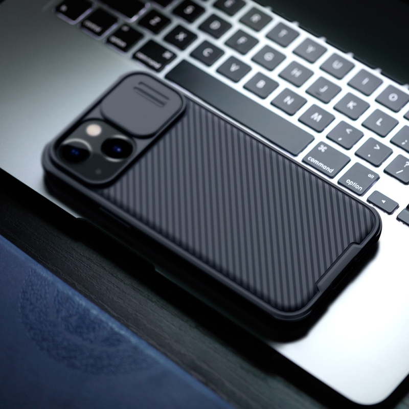 Nillkin CamShield PRO hátlap az Apple iPhone 13 mini készülékhez Fekete