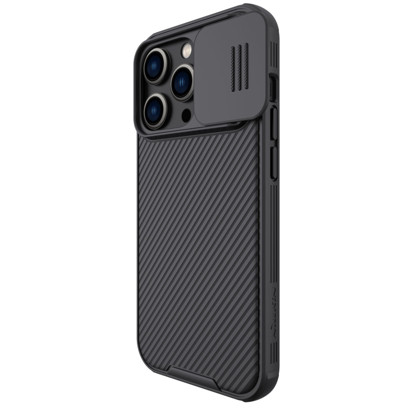 Nillkin CamShield PRO hátlap az Apple iPhone 14 PRO MAX készülékhez Fekete