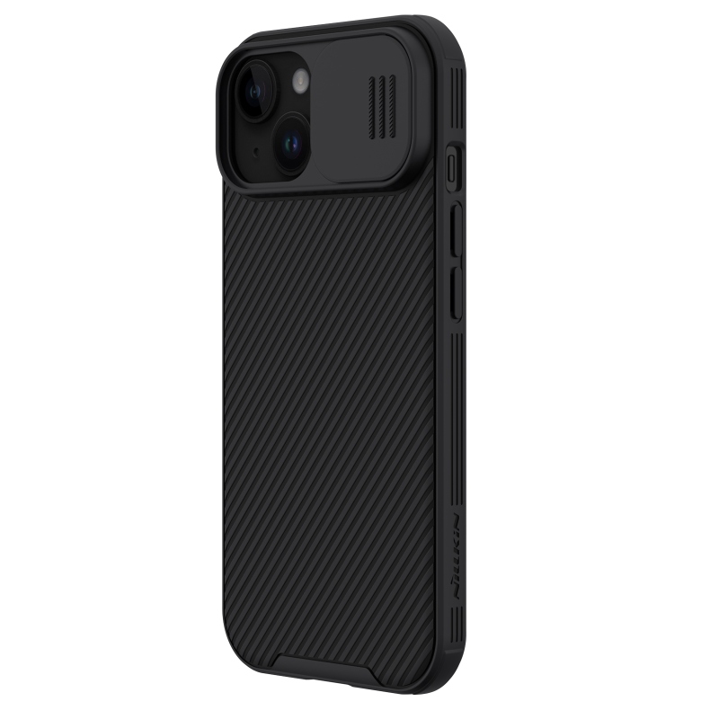 Nillkin CamShield PRO hátlap az Apple iPhone 15 készülékhez Fekete