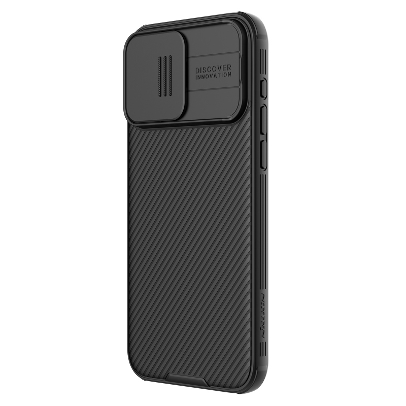 Nillkin CamShield PRO hátlap az Apple iPhone 15 Pro készülékhez Fekete