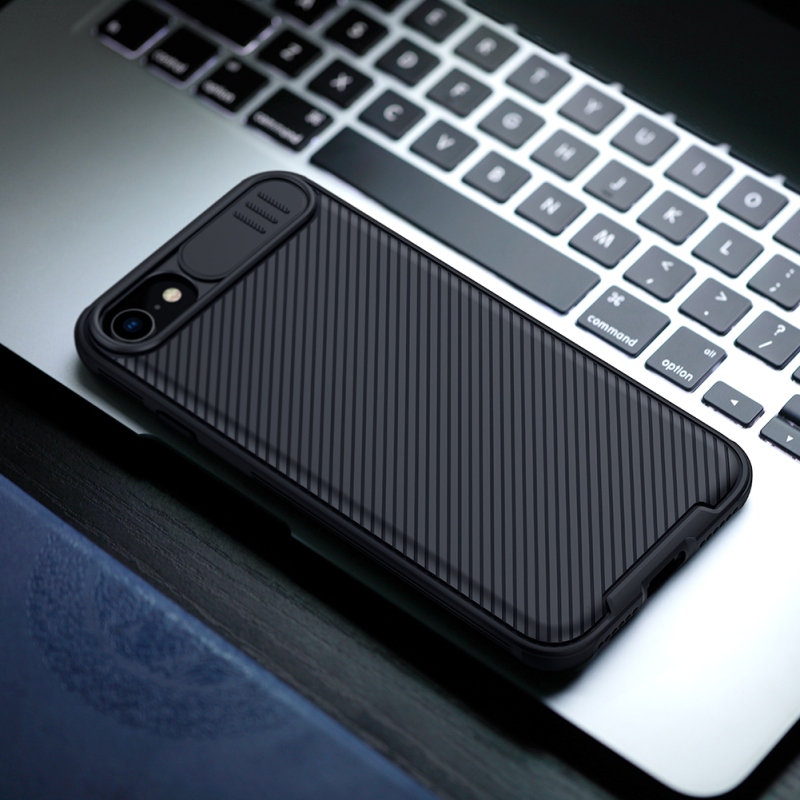 Nillkin CamShield PRO hátlap Apple iPhone 7/8/SE2020/SE2022 készülékhez Fekete