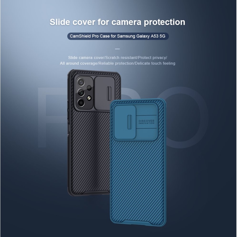 Nillkin CamShield PRO hátlap Samsung Galaxy A53 5G fekete