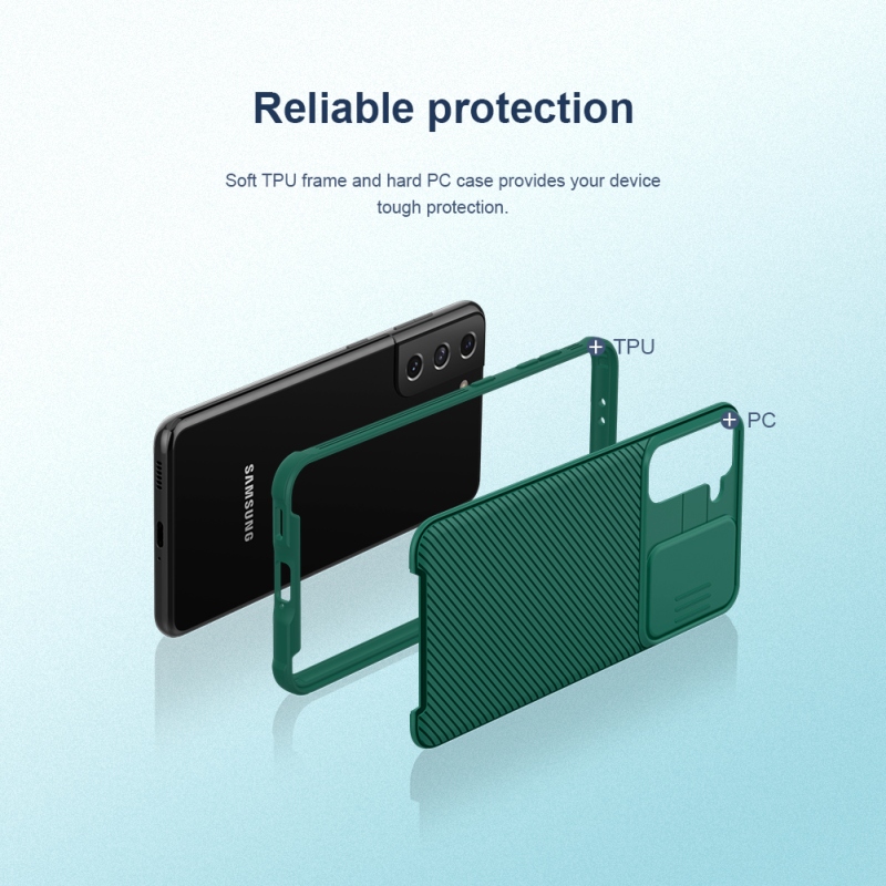 Nillkin CamShield PRO hátlap a Samsung Galaxy S21 készülékhez Fekete