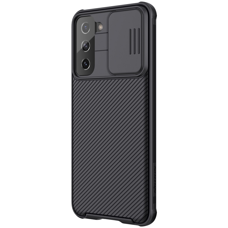 Nillkin CamShield PRO hátlap a Samsung Galaxy S21 készülékhez Fekete