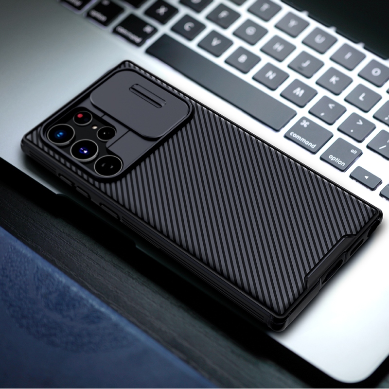 Nillkin CamShield PRO hátlap Samsung Galaxy S22 Ultra Fekete hátlap Samsung Galaxy S22 Ultra Fekete