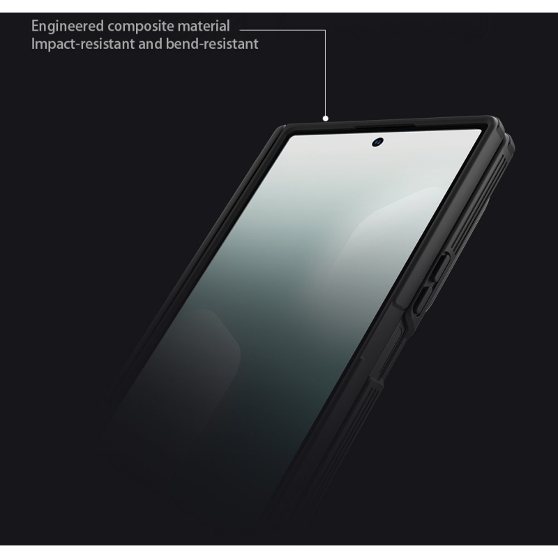 Nillkin CamShield támasz hátsó borító Samsung Galaxy Z Fold 7 Fekete