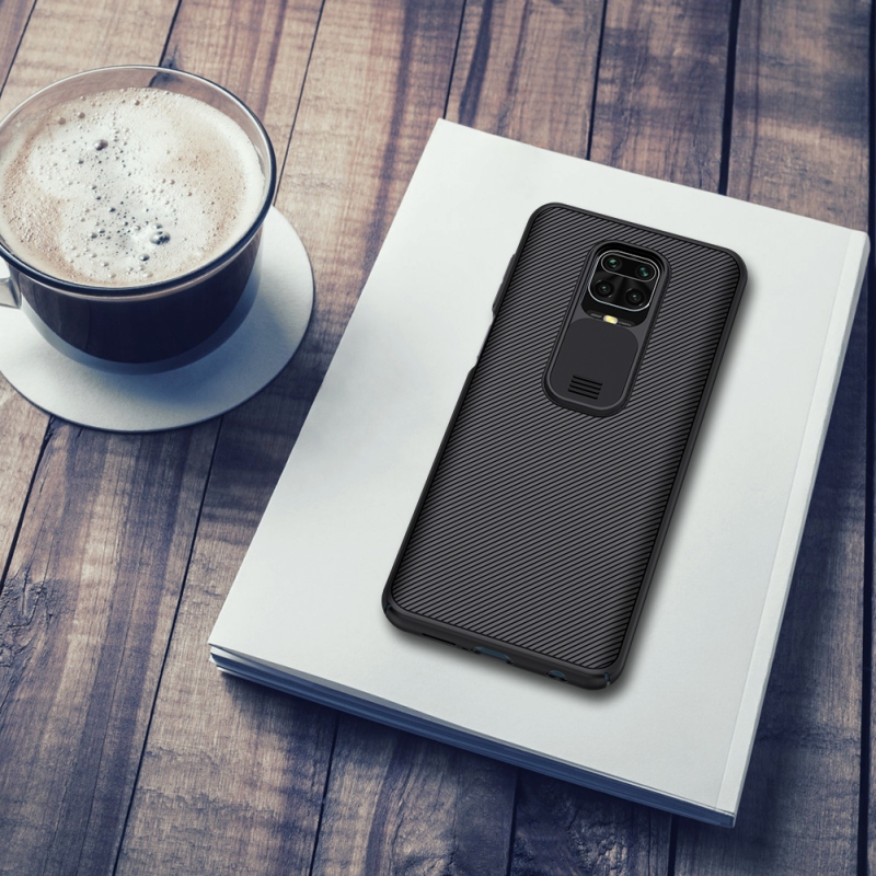 Nillkin CamShield hátlap Xiaomi Redmi Note 9 Pro/9S/9 Pro Max fekete