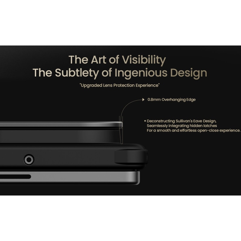 Nillkin CarboProp Aramid mágneses tollnyílásos hátlap Samsung Galaxy Z Fold 7 készülékhez, fekete