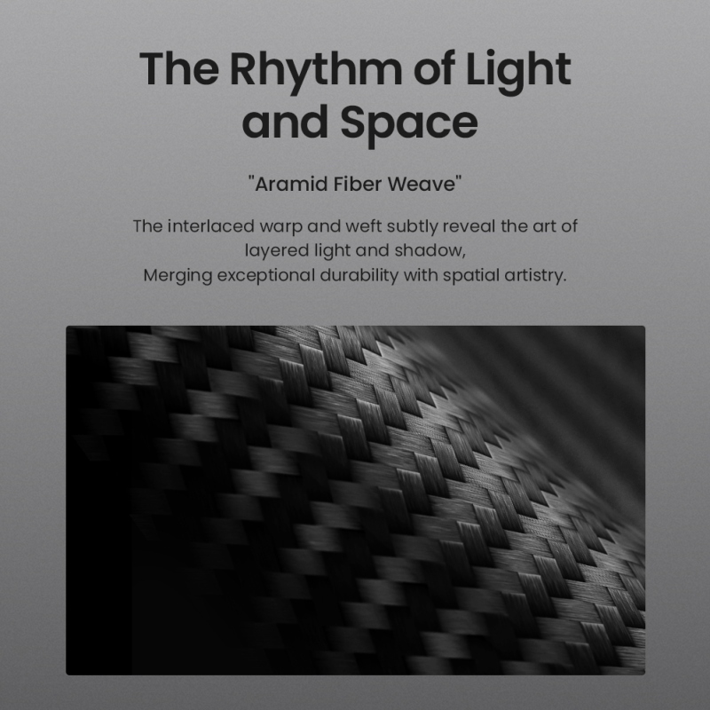 Nillkin CarboProp Aramid mágneses hátlap Apple iPhone 17 Pro Max készülékhez Fekete