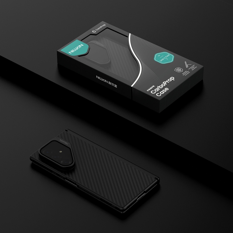 Nillkin CarboProp Aramid mágneses hátsó borító Samsung Galaxy Z Fold 7 Fekete